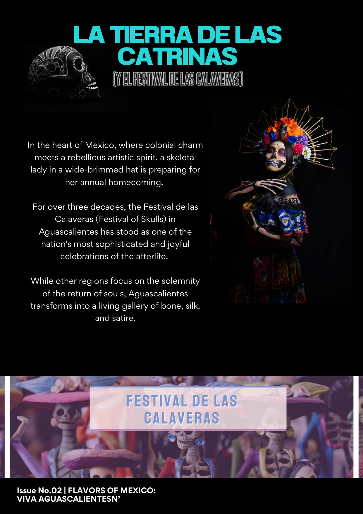Querida Magazine — ¡Viva Aguascalientes!, page 6 of 36. Travel: Mexico to Dubai. Romantic Flavour. Destination: Aguascalientes, Mexico.