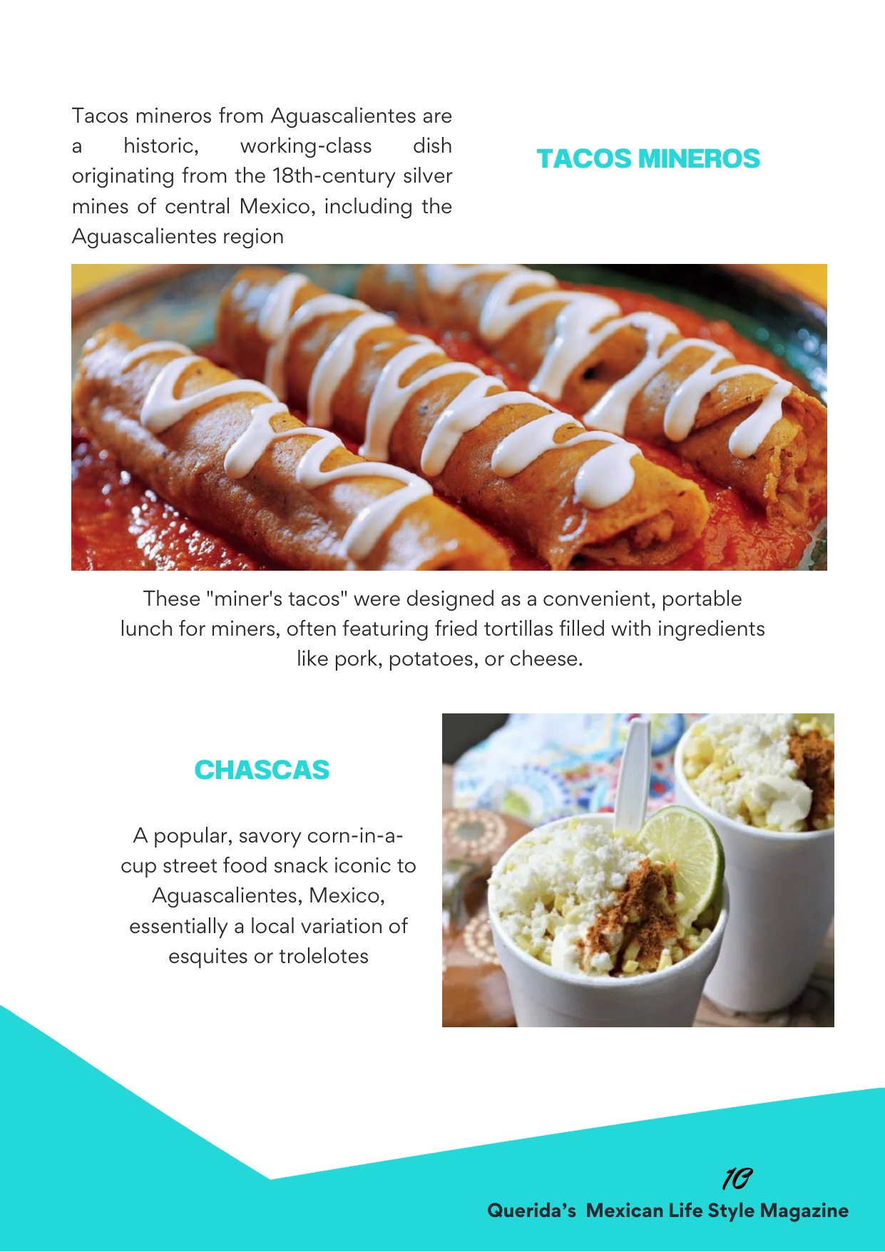 Querida Magazine — ¡Viva Aguascalientes!, page 10 of 36. Travel: Mexico to Dubai. Romantic Flavour. Destination: Aguascalientes, Mexico.