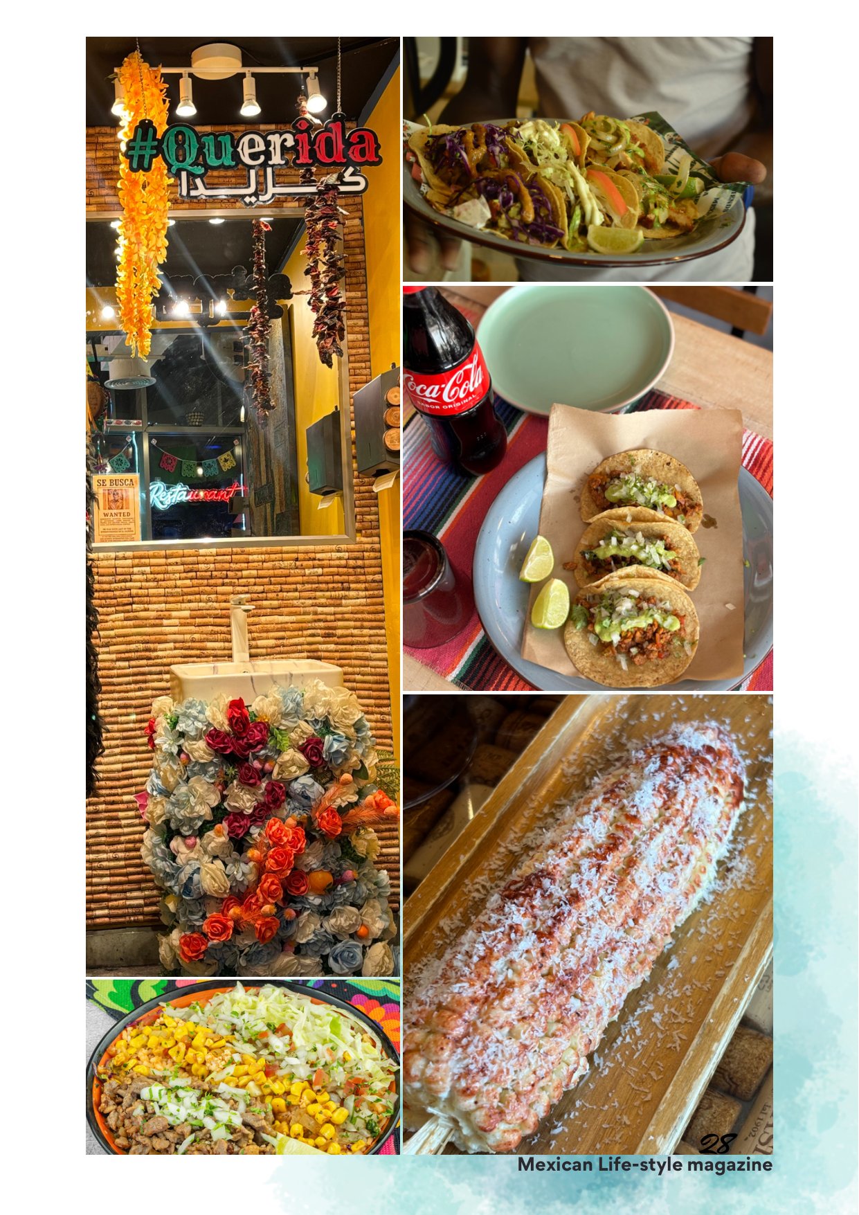 Querida Magazine — ¡Viva Aguascalientes!, page 28 of 36. Travel: Mexico to Dubai. Romantic Flavour. Destination: Aguascalientes, Mexico.