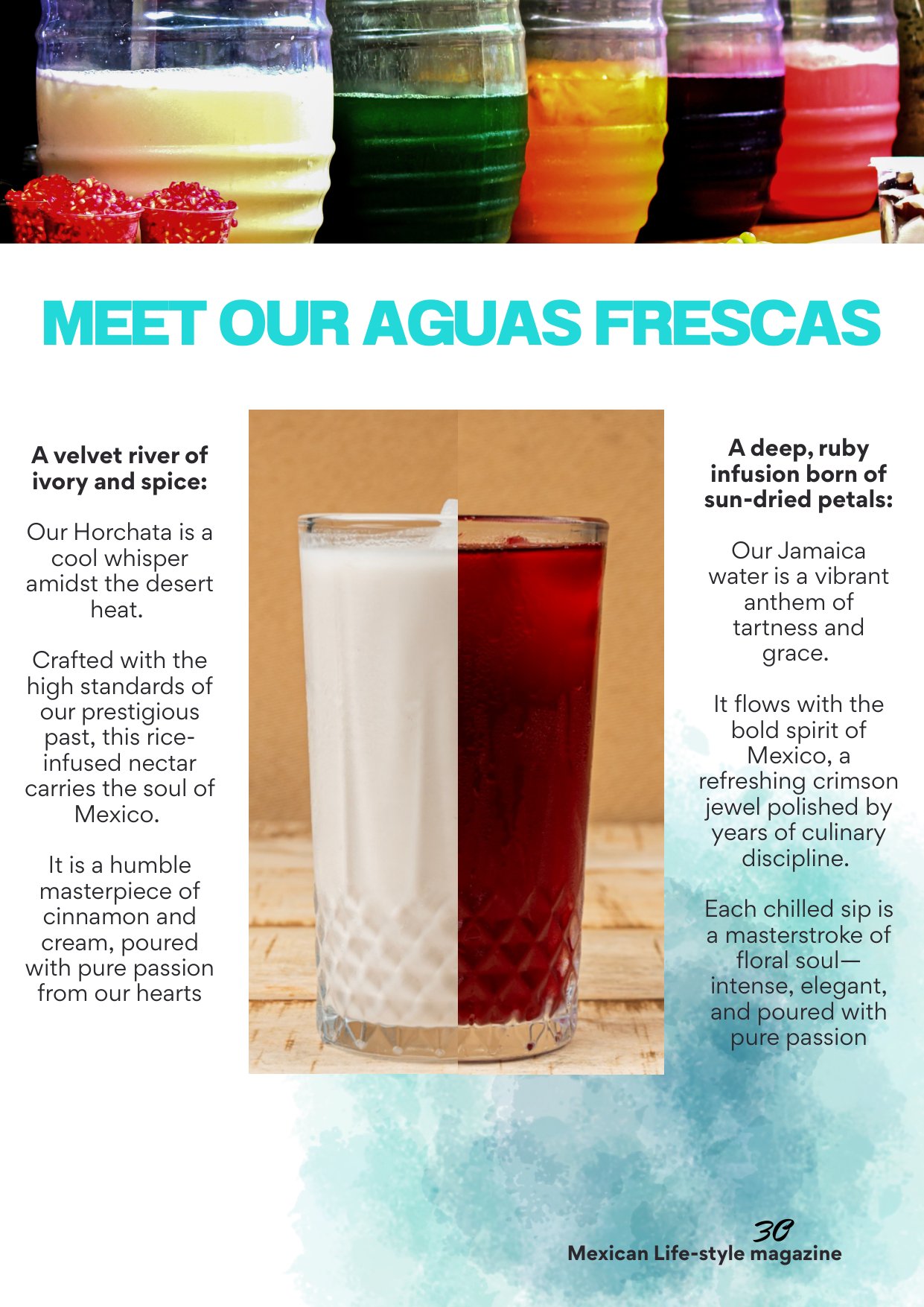 Querida Magazine — ¡Viva Aguascalientes!, page 30 of 36. Travel: Mexico to Dubai. Romantic Flavour. Destination: Aguascalientes, Mexico.