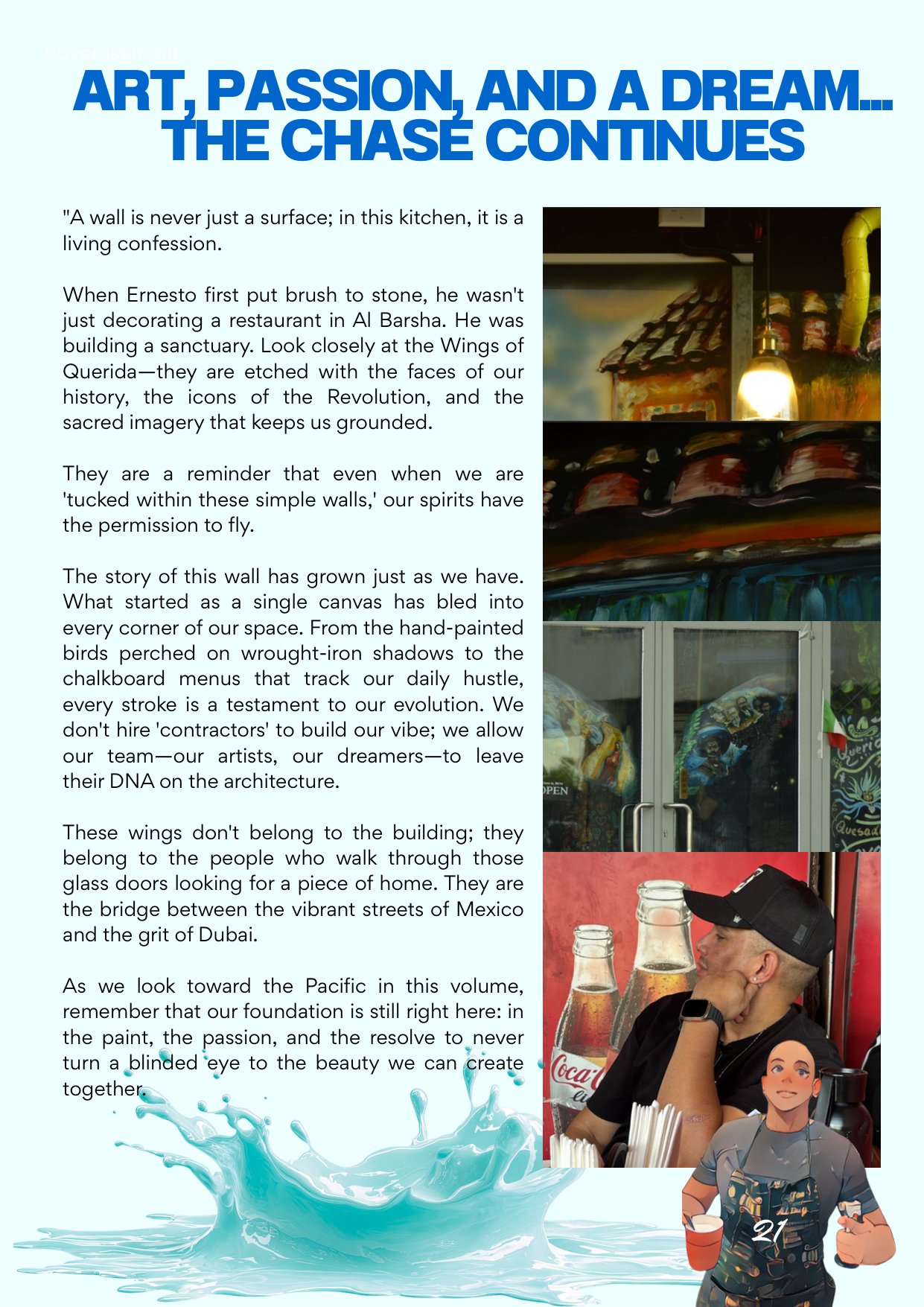 Querida Magazine — Manzanillo, Emerald of the Pacific, page 21 of 36. From the arid heart of Mexico to the salt-heavy air of the coast. Destination: Manzanillo, Colima, Mexico.